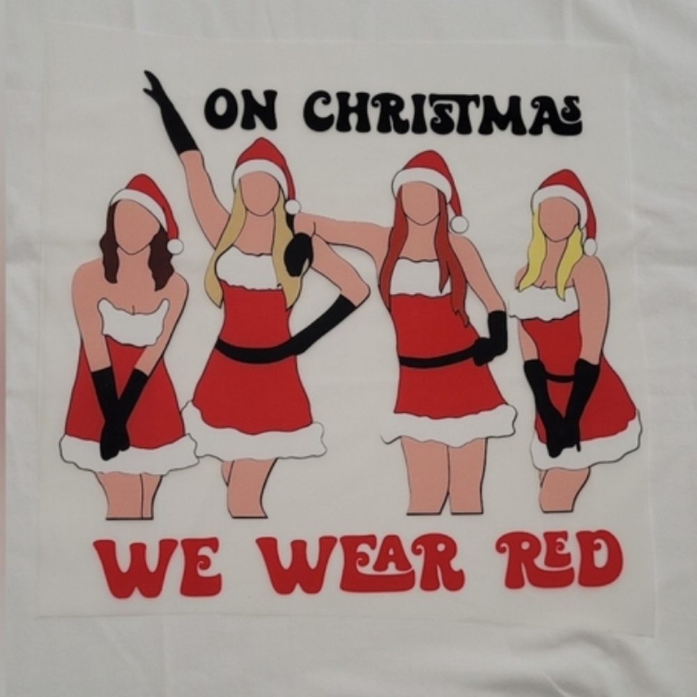 NEW Christmas Theme Tshirt / 100% cotton